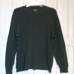 ** BOGO 50% OFF**Men's Dk Green Long Sleeve Thermal-Size XL- EUC
